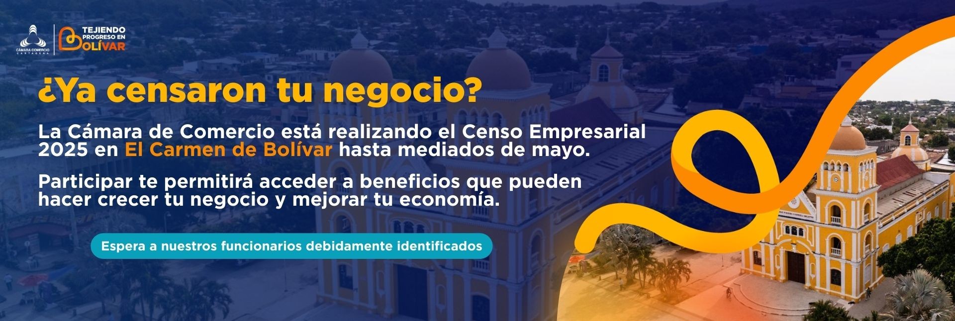 Censo empresarial 2025 El Carmen de Bolívar