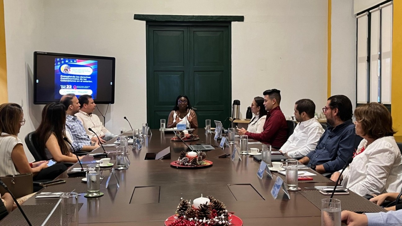 Cónsul de Colombia en Estados Unidos realiza visita oficial a la Cámara de Comercio de Cartagena y se reúne con los diferentes gremios de la ciudad