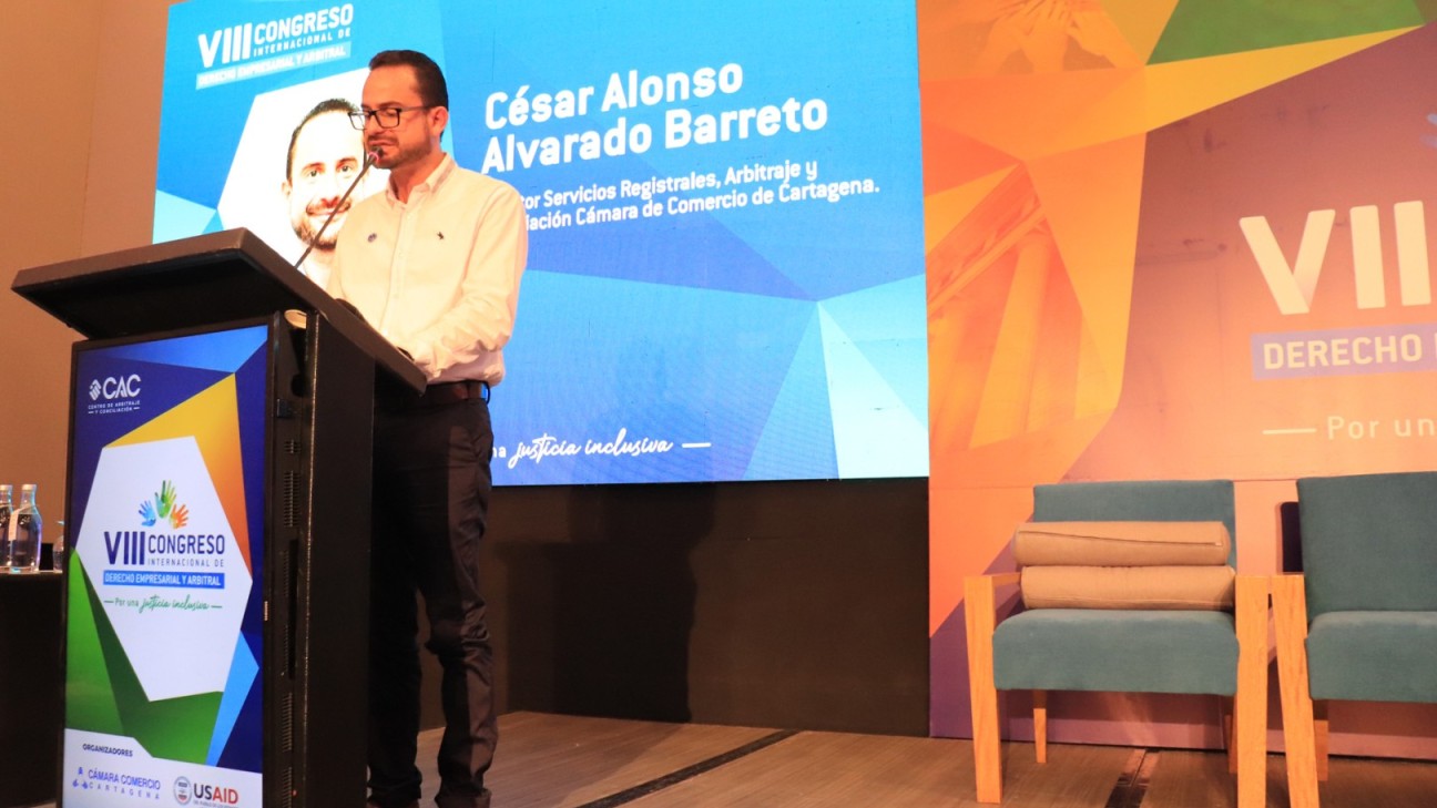Director de Servicios Registrales, Arbitraje y Conciliación, César Alvarado Barreto