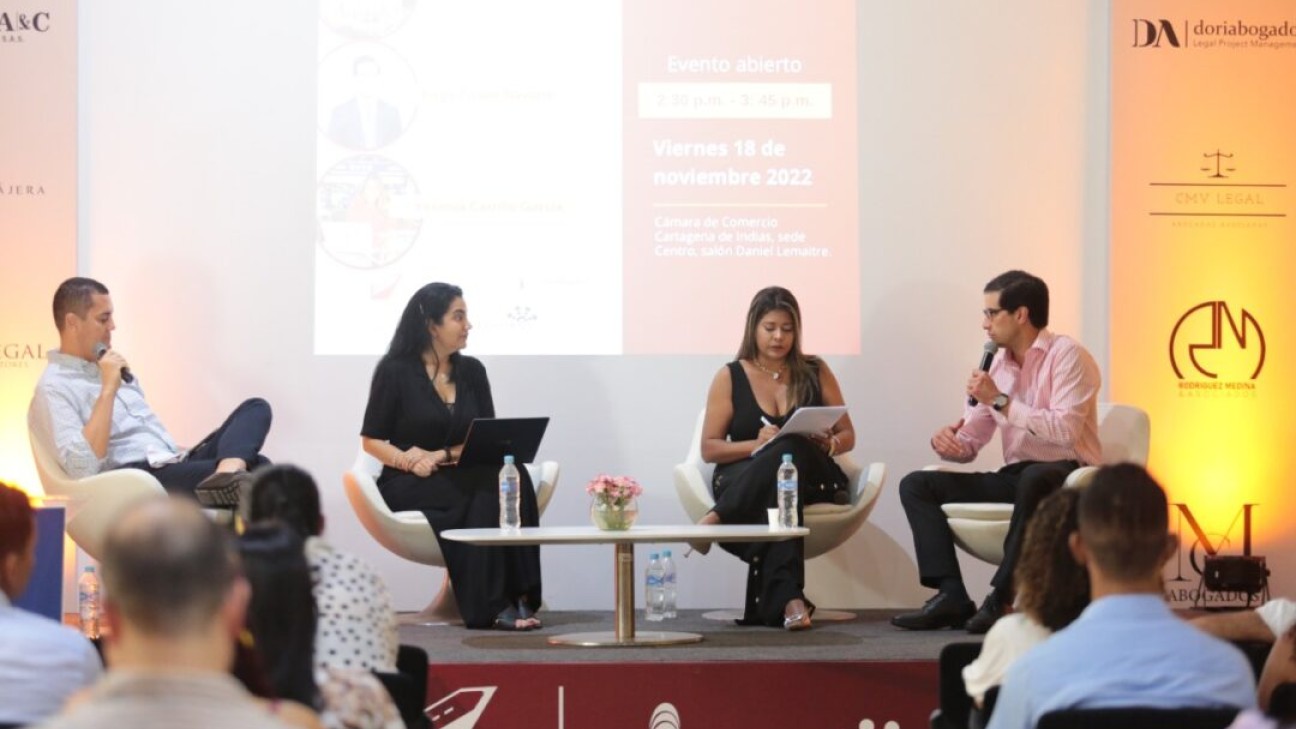 Firmas de abogados reunidos en Cartagena en ExpoLegal de la Cámara de Comercio de Cartagena
