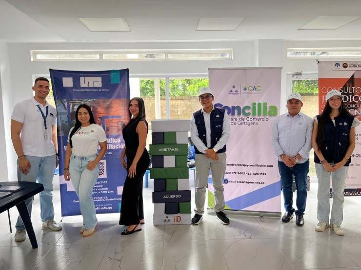 El Centro de Conciliación y Arbitraje de la Cámara de Comercio de Cartagena se une a la Conciliatón Nacional 2025