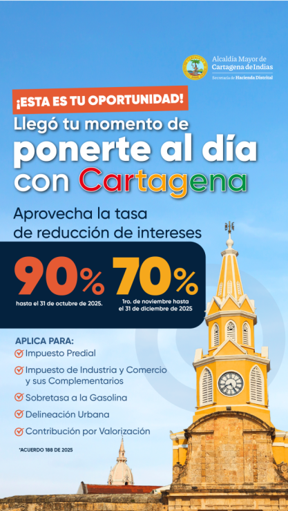 Ponte al día con Cartagena
